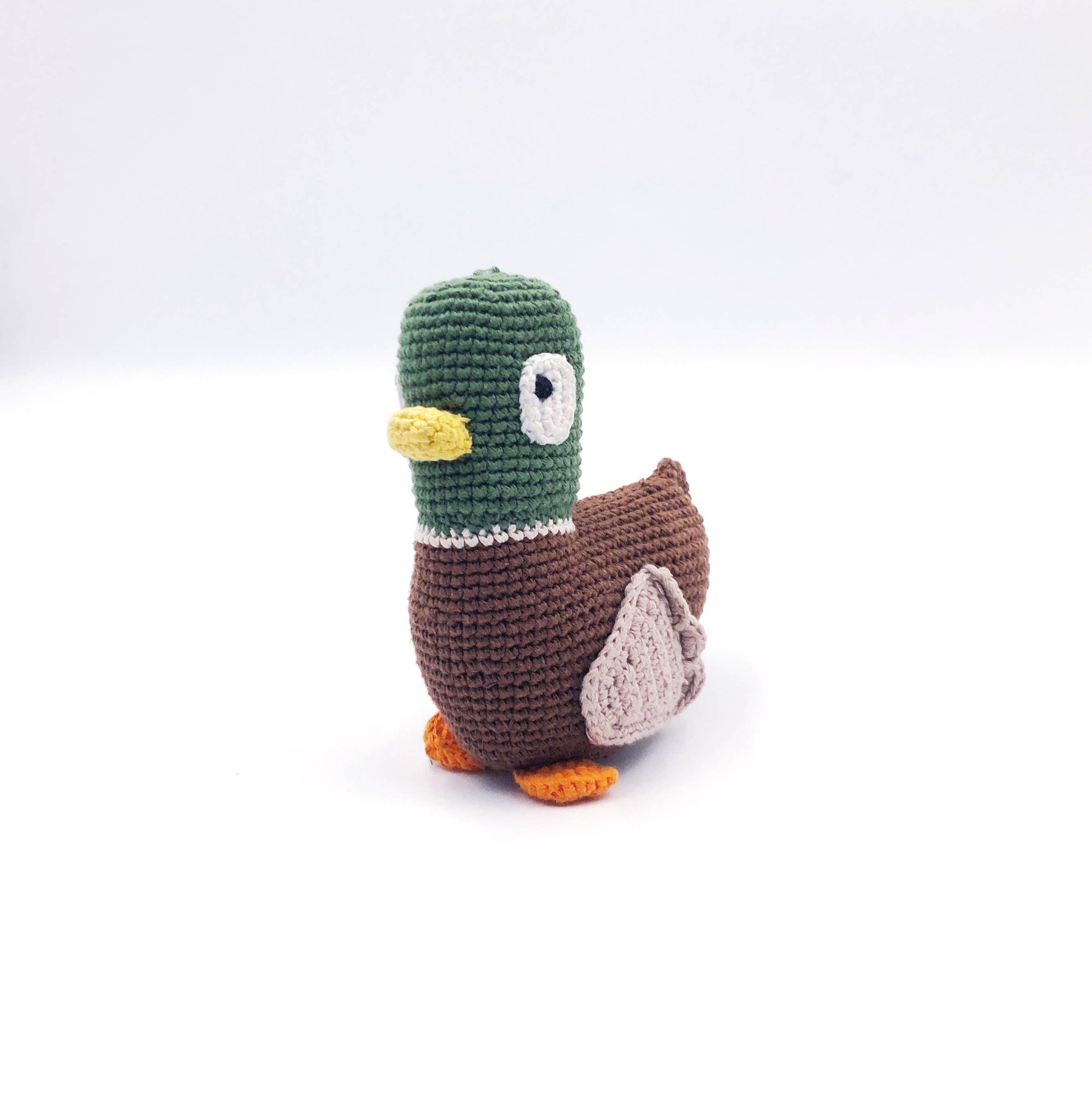Crochet Plush Mallard Duck - Baby Dill