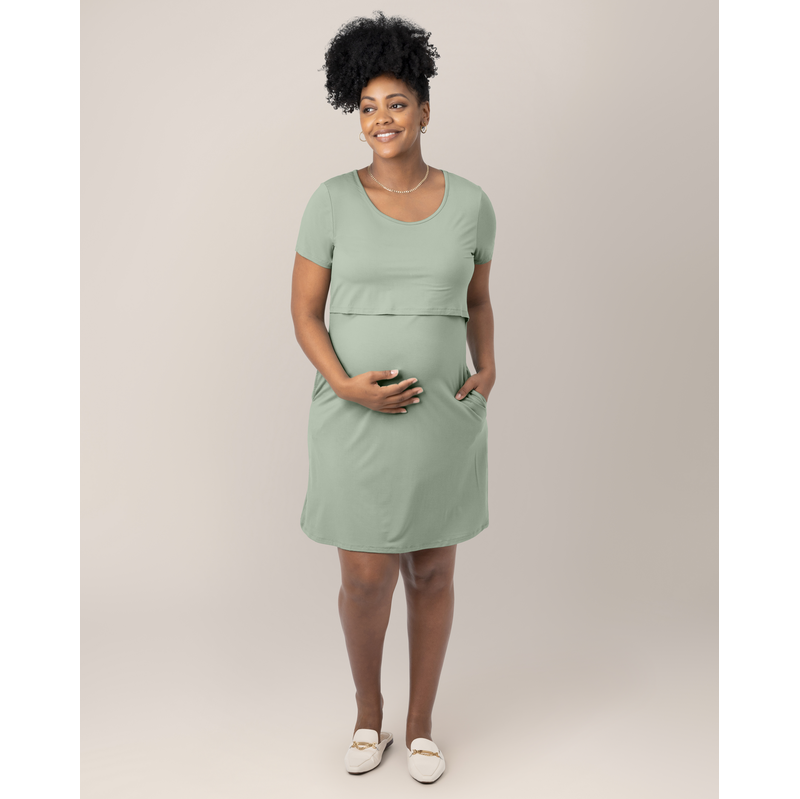 Eleanora Bamboo Maternity &amp; Nursing Dress
