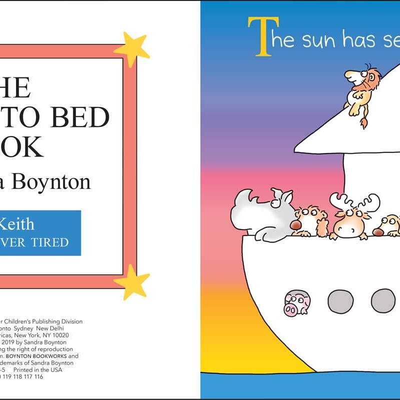 Going to Bed Board Book