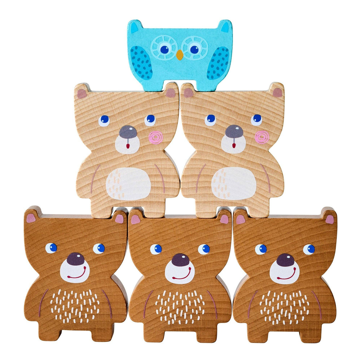 Wooden Forest Friends Stacking Toy