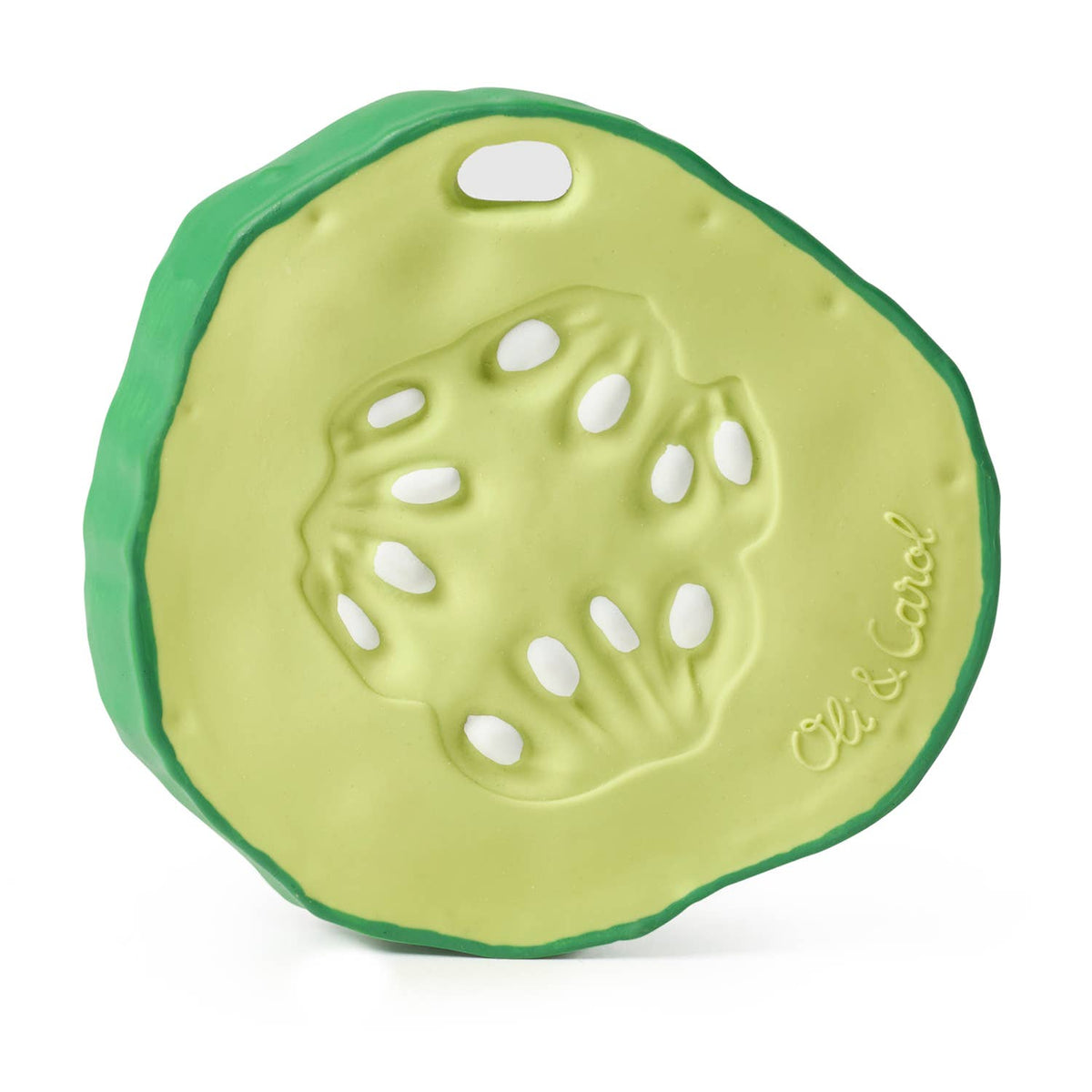 Pepino the Cucumber Organic Rubber Teether