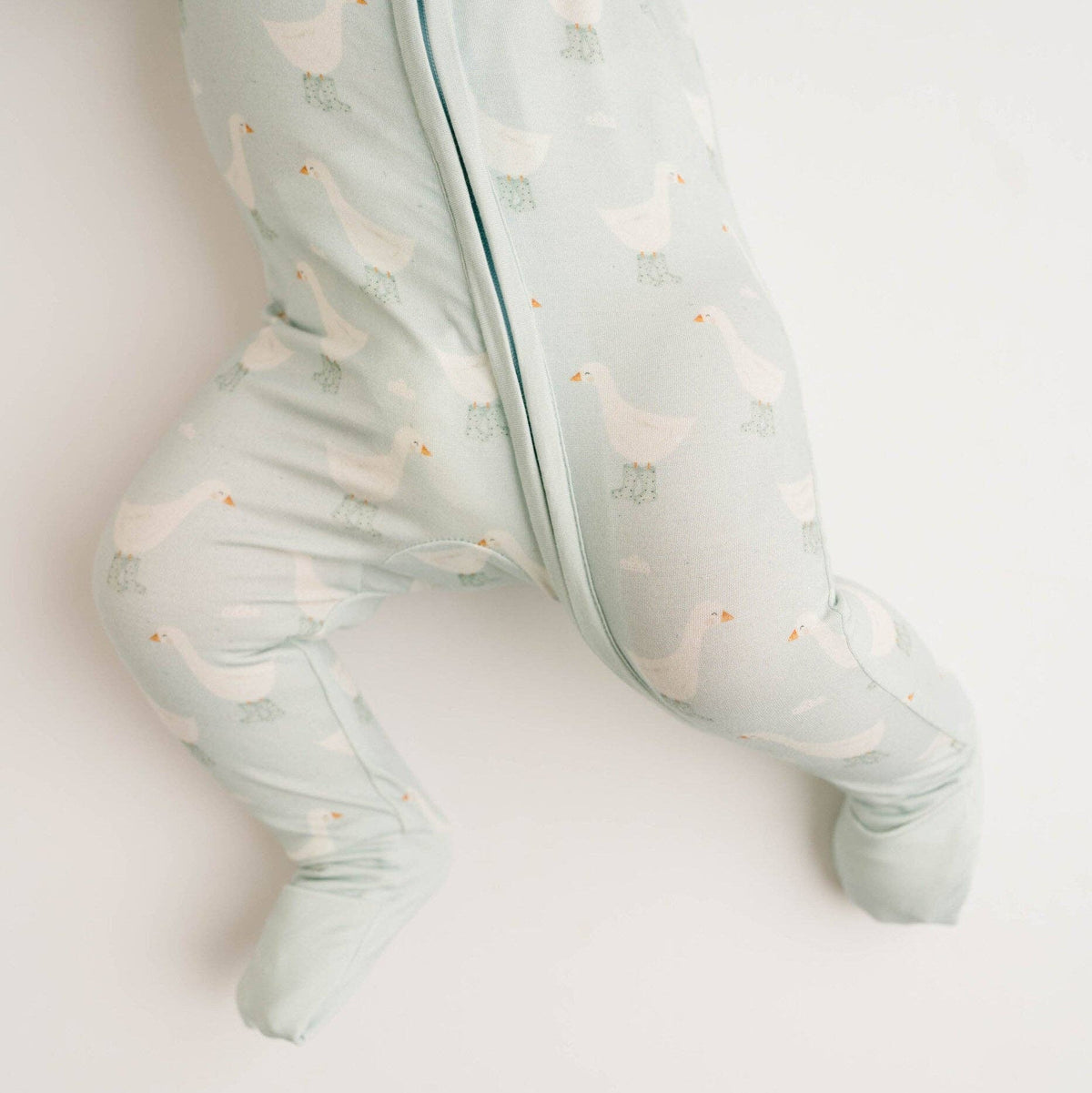 Splash Goose Bamboo Sleeper Double Zipper - Baby Dill