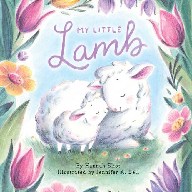 My Little Lamb Board Book - Baby Dill