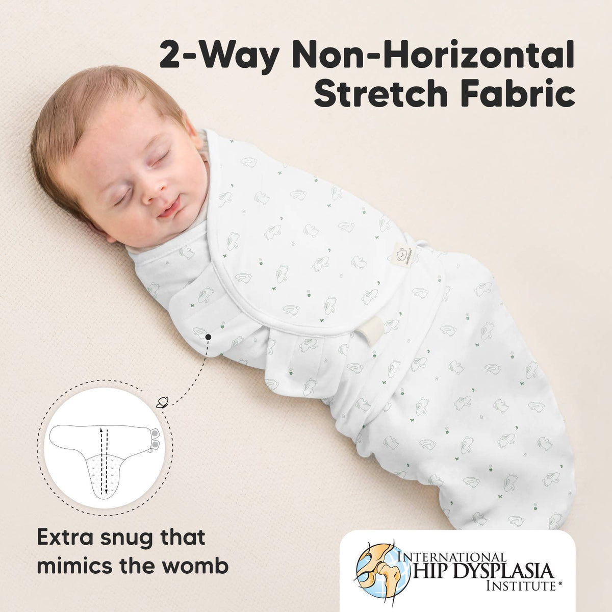 3pk Soothe Baby Swaddles 0-3 Months Sleep Sack for Newborns