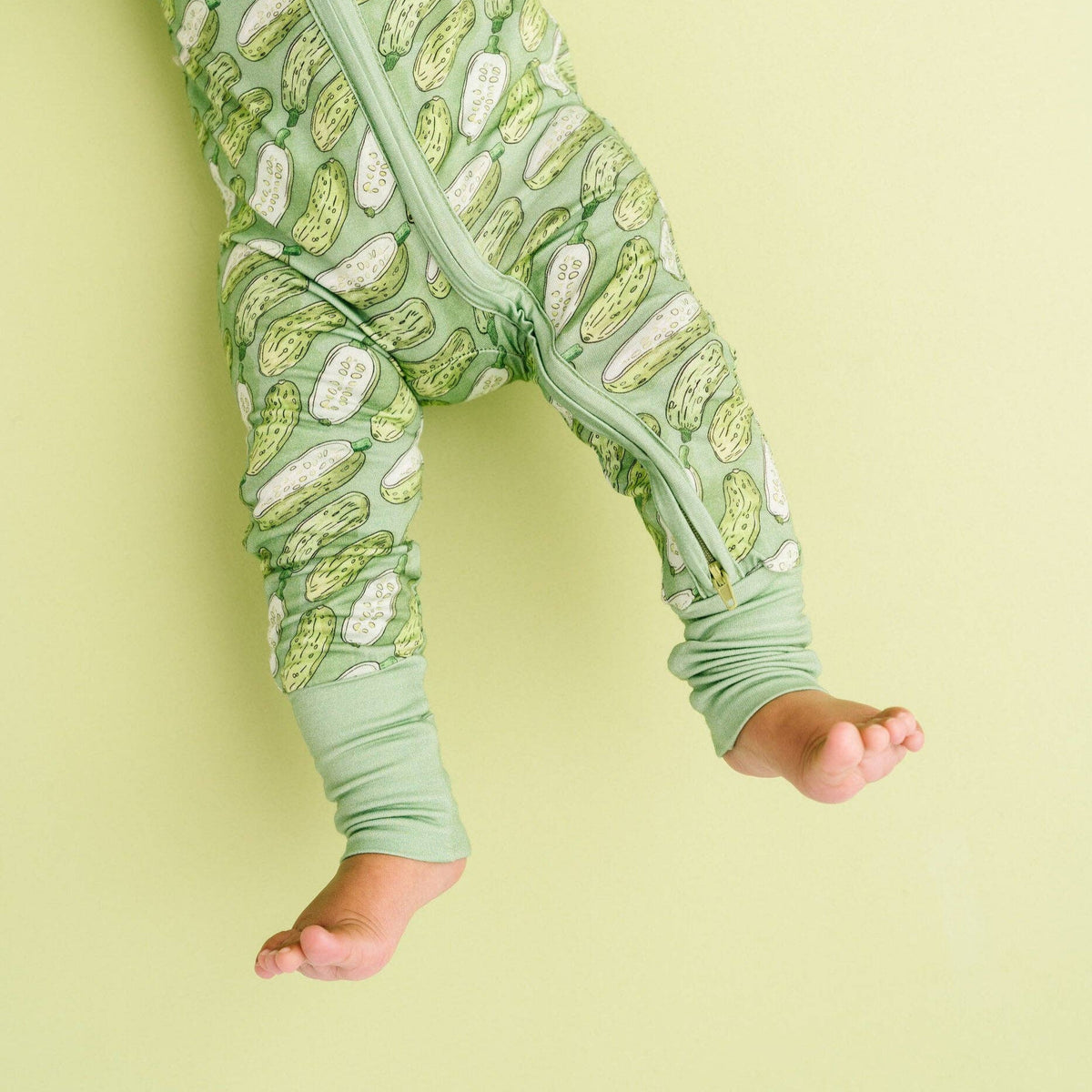 Pickle Bamboo Sleeper - Baby Dill