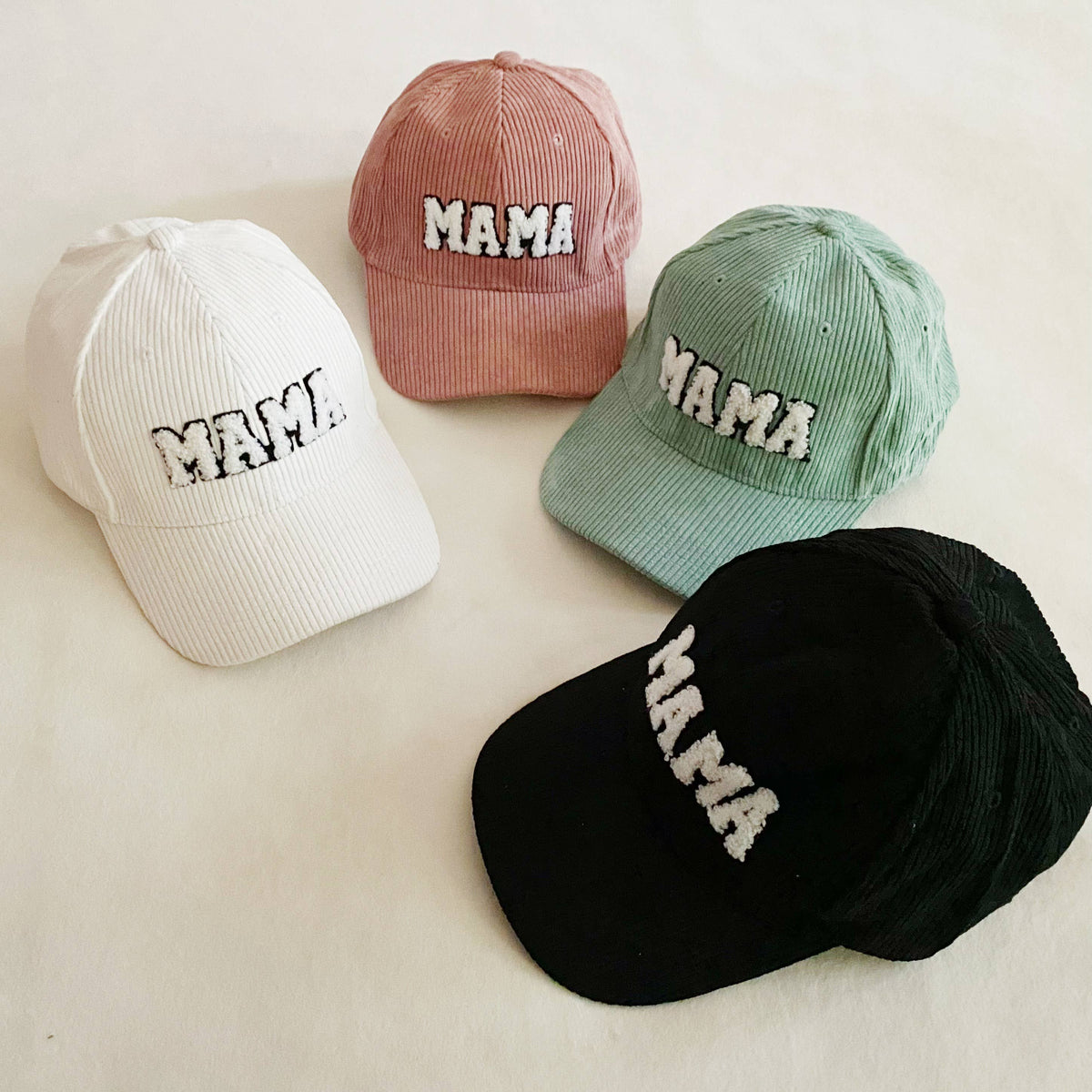 Corduroy MAMA Baseball Hat