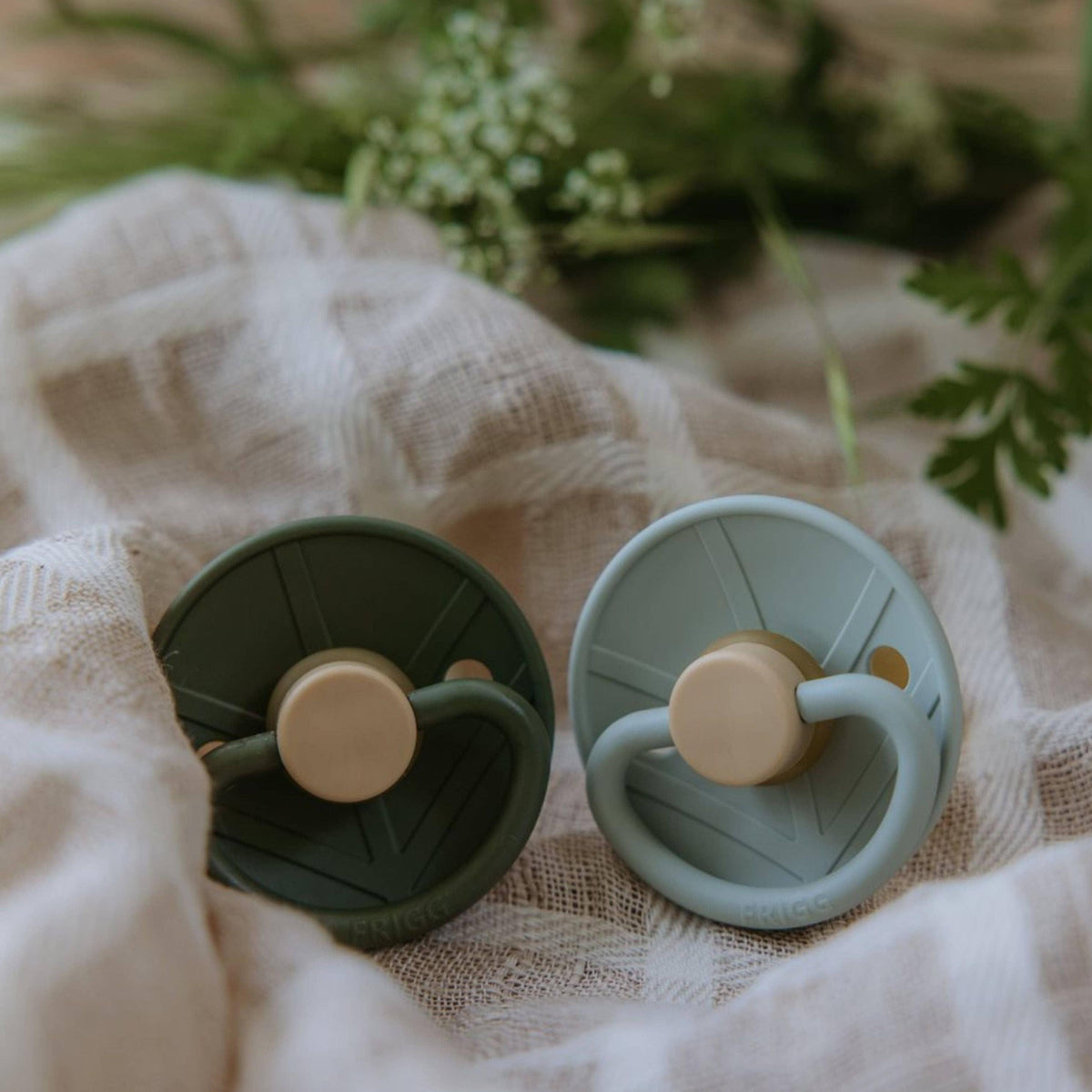 Little Viking Pacifier -Olive - Baby Dill