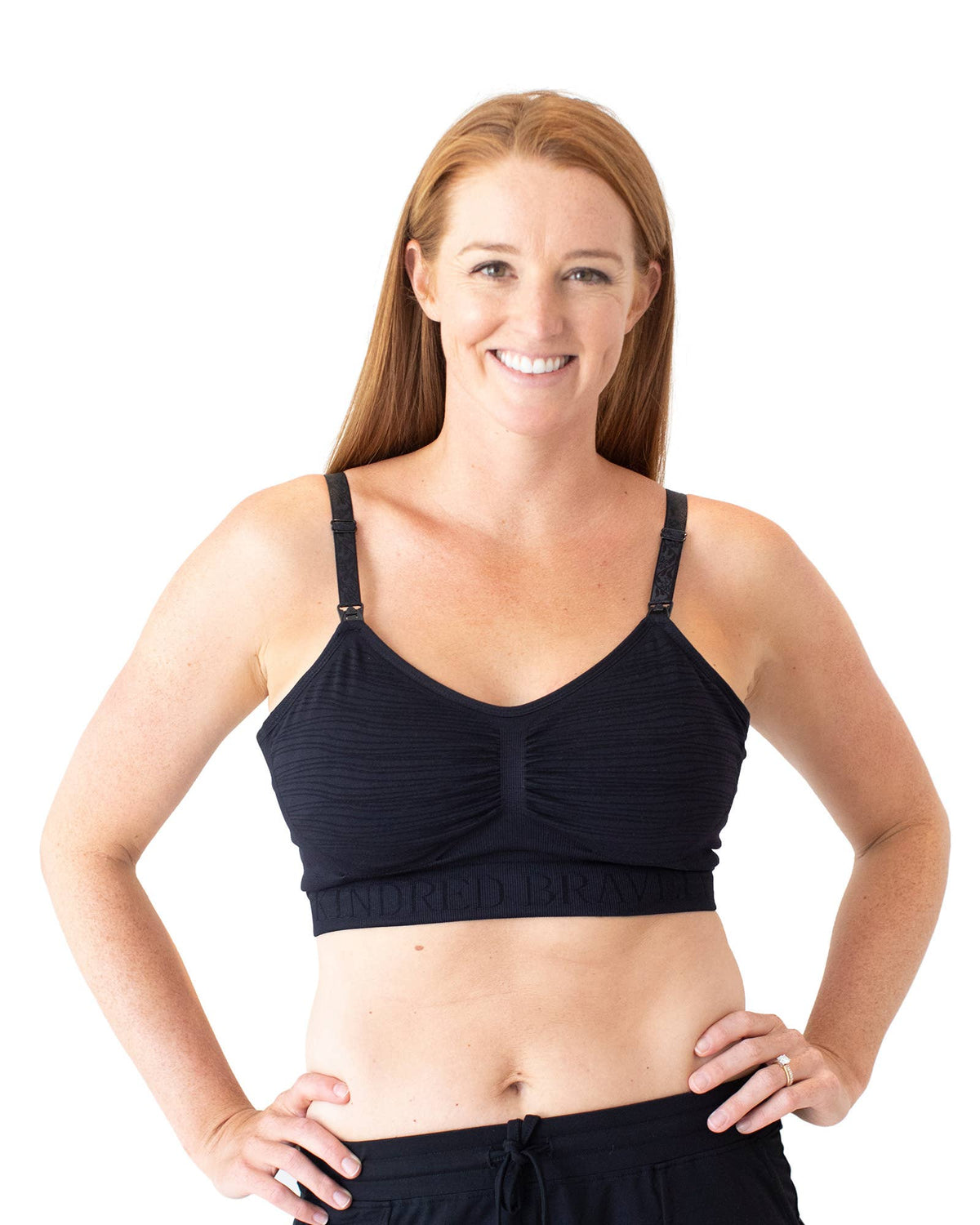 Sublime® Hands-Free Pumping & Nursing Bra - Baby Dill