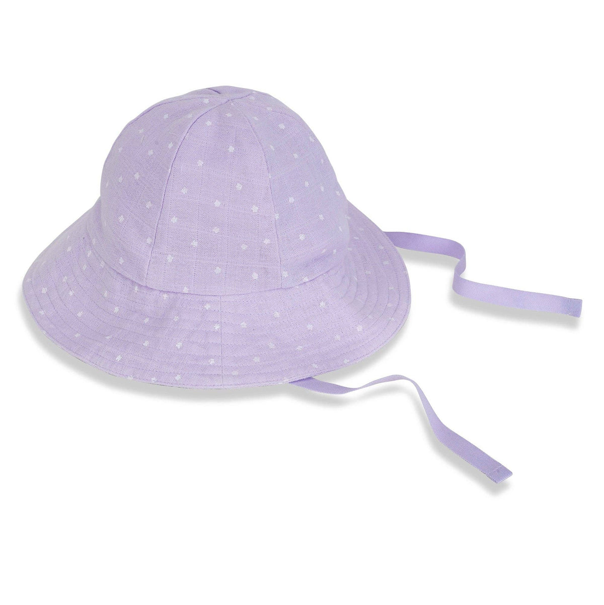 Under the Nile - Muslin - Sunhat - Lavender Stars - Baby Dill