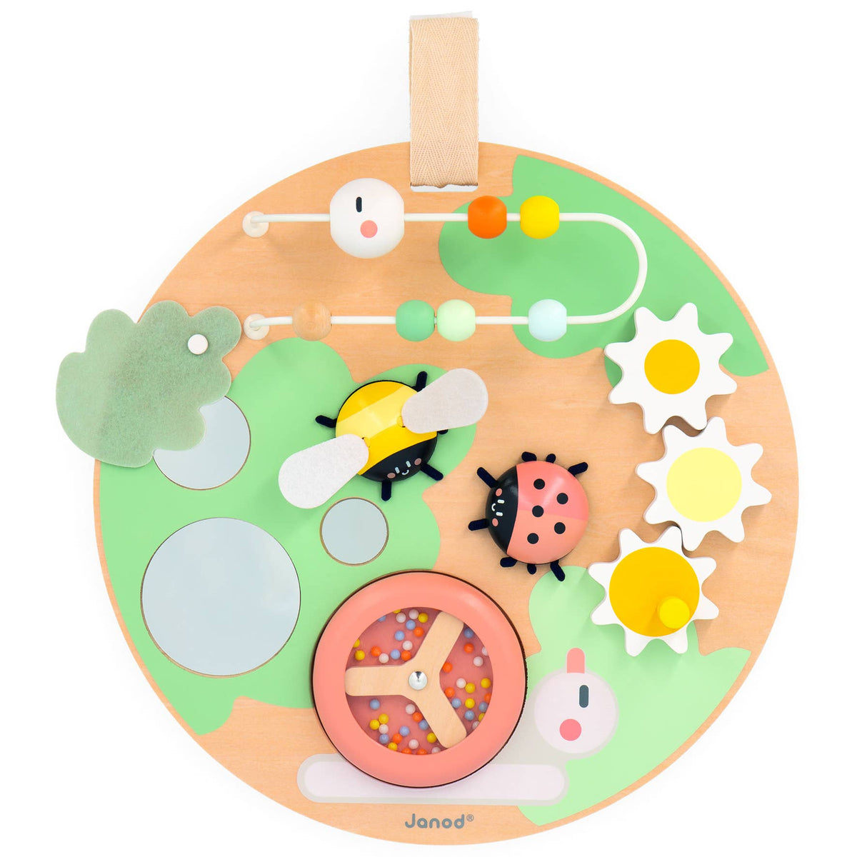 Janod - SWEET COCOON - BUSY BOARD - Baby Dill