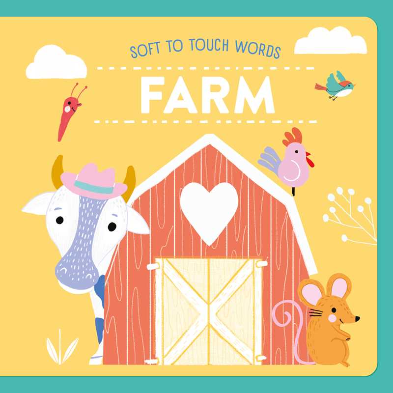Soft To Touch Words Farm Board Book