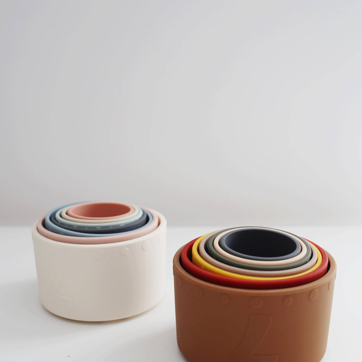 Classic Silicone Stacking Nesting Cups