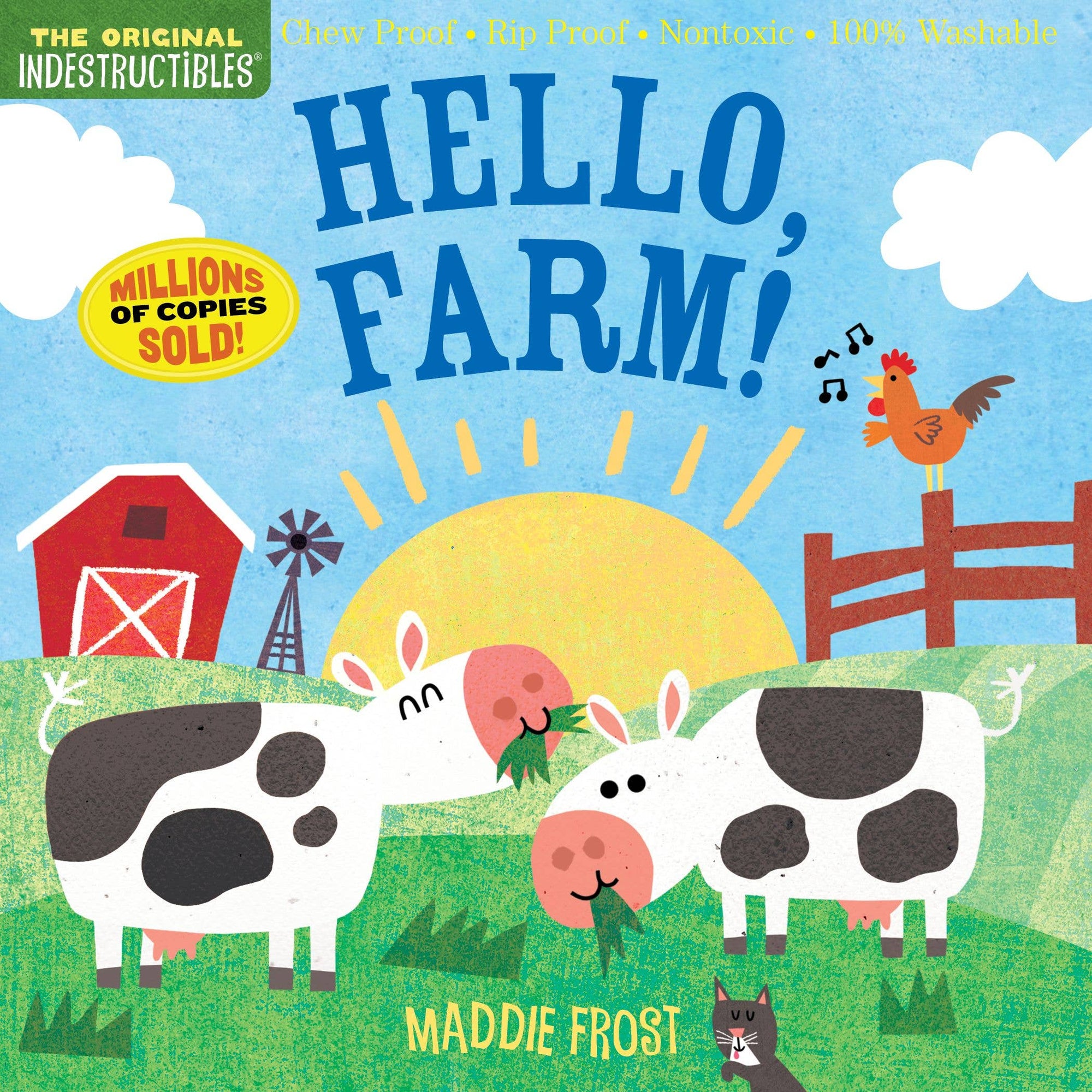 Indestructibles: Hello, Farm! Book - Baby Dill