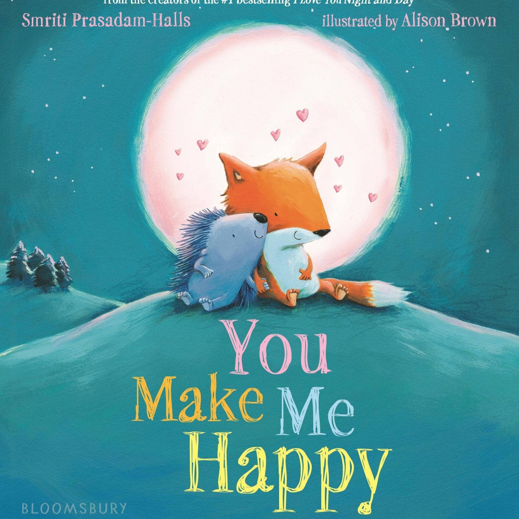 You Make Me Happy Board Book - Baby Dill