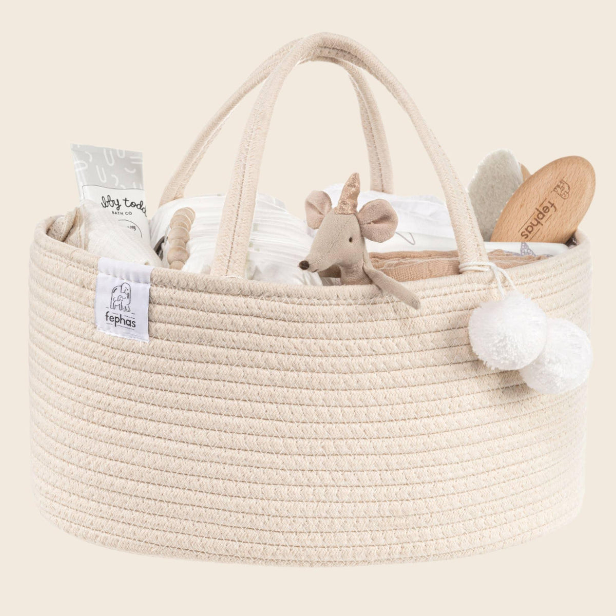 Rope Diaper Caddy