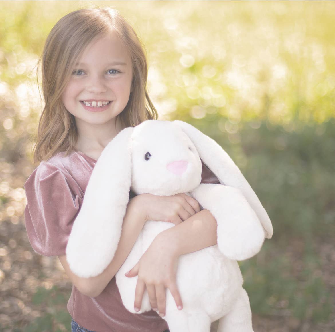 BriBri Cream Bunny Plush Stuffie - Baby Dill