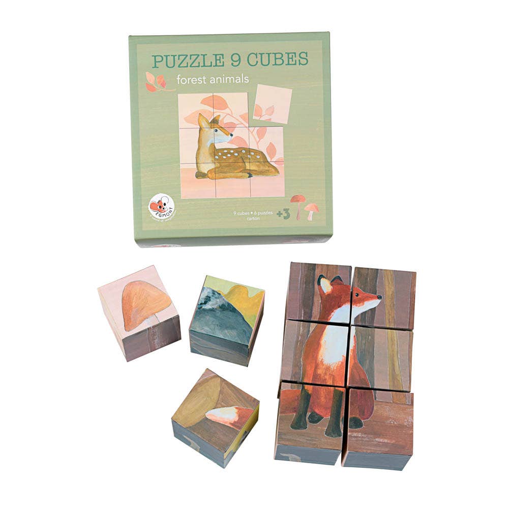 Egmont - Forest Puzzle Cube - Baby Dill