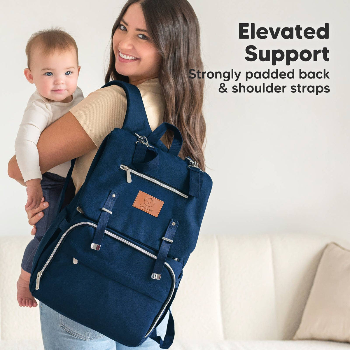 Explorer Diaper Bag Backpack Stroller Straps
