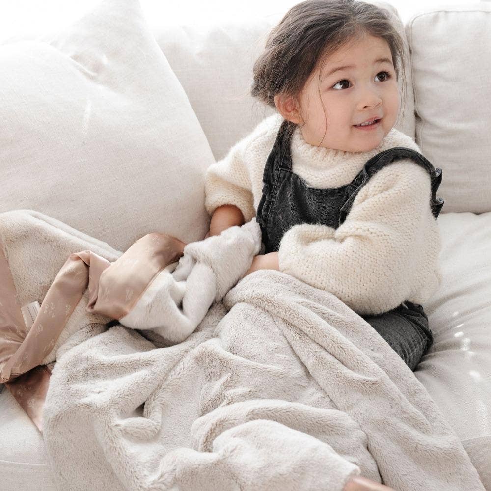 Saranoni - SATIN BORDER RECEIVING BLANKETS - Baby Dill