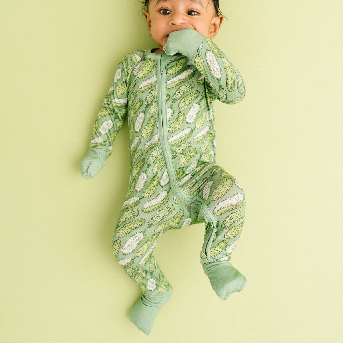 Pickle Bamboo Sleeper - Baby Dill