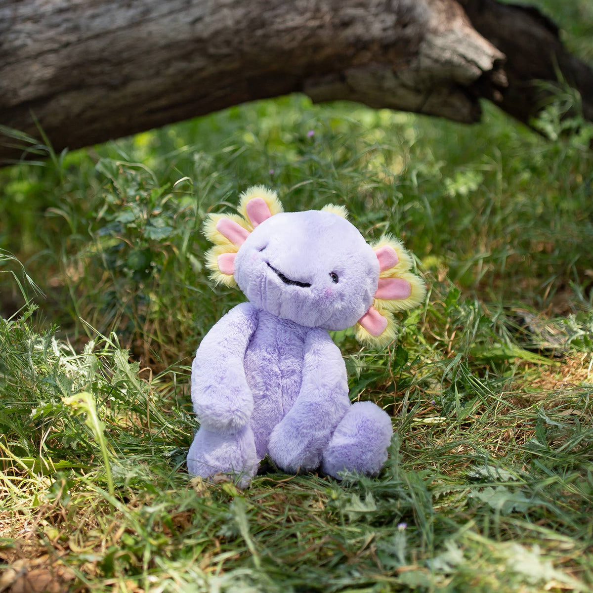 Lilac Axolotl Plush Stuffed Animal
