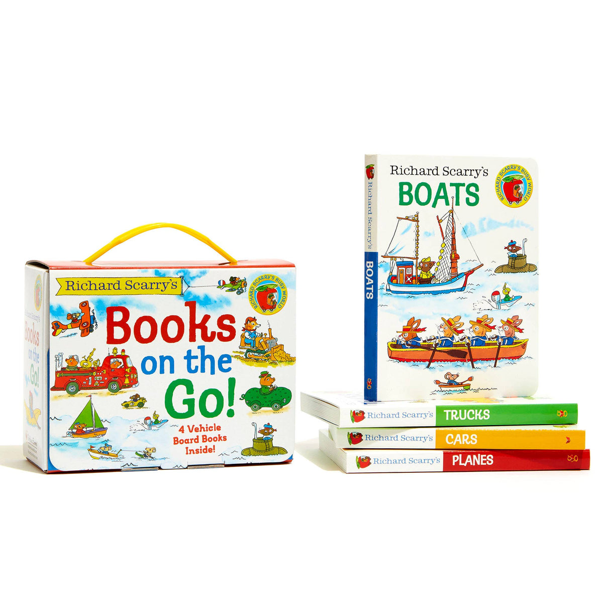 Richard Scarry's Books On The Go Board Set - Baby Dill