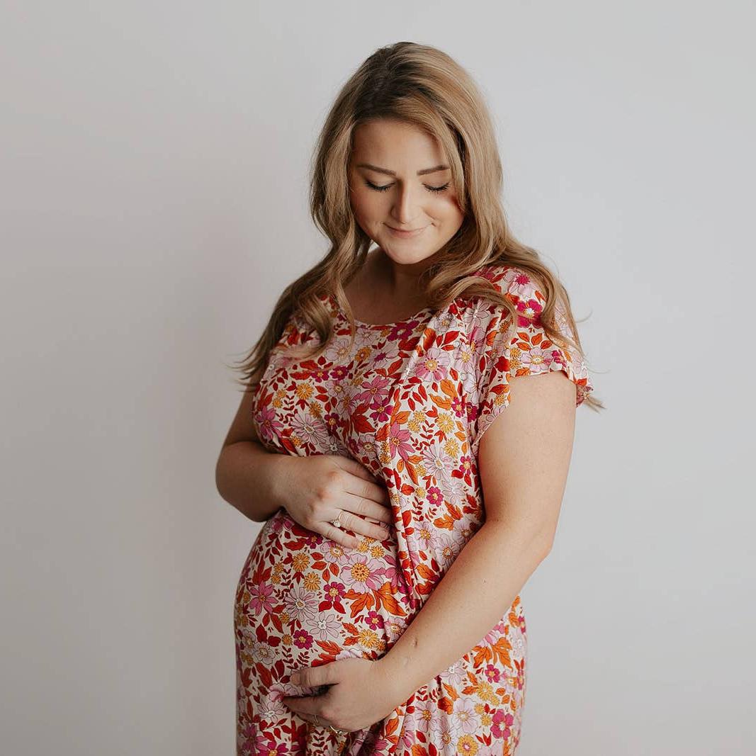 Maternity Mommy Labor and Delivery/ Nursing Gown