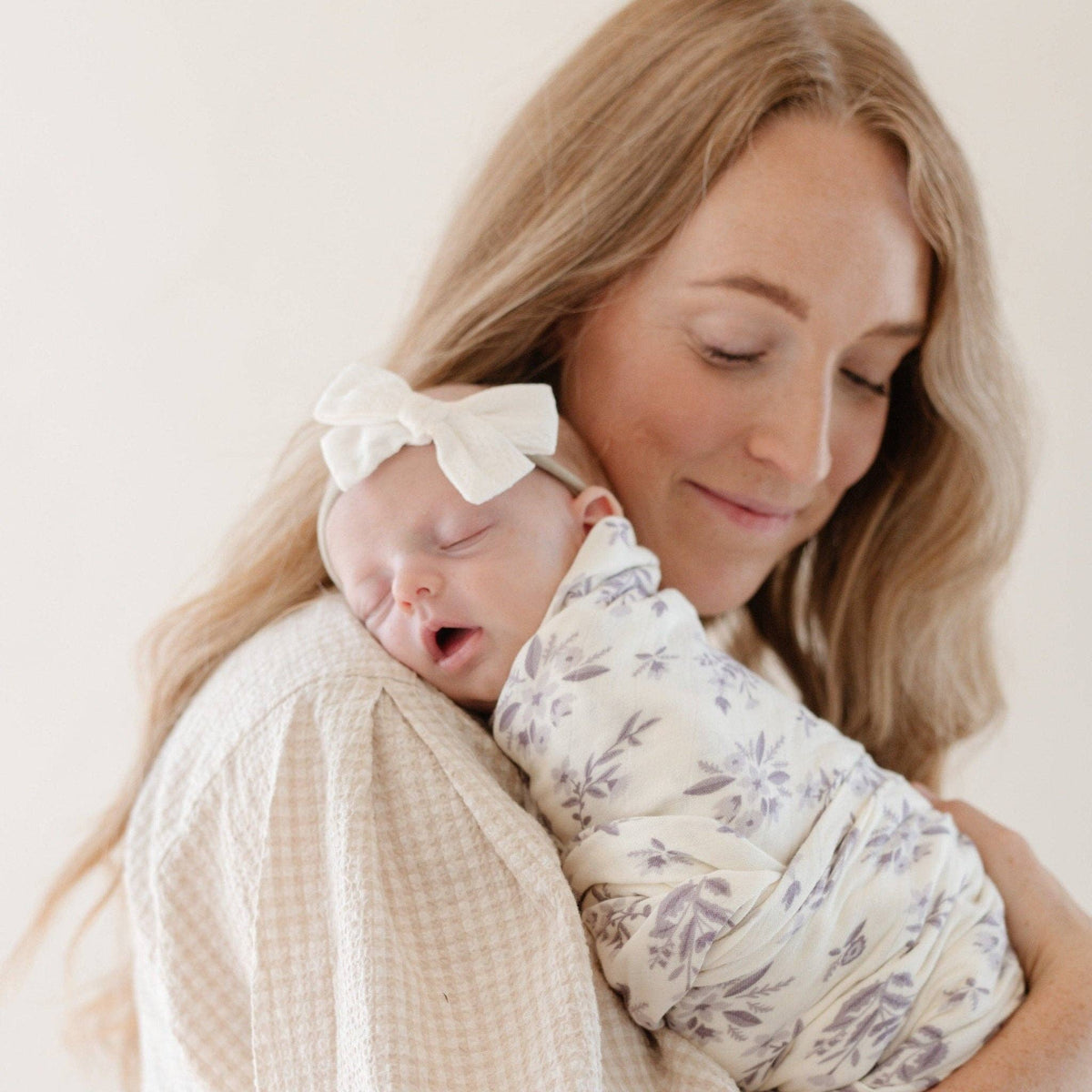 Bamboo Muslin Rayon Swaddle - Baby Dill