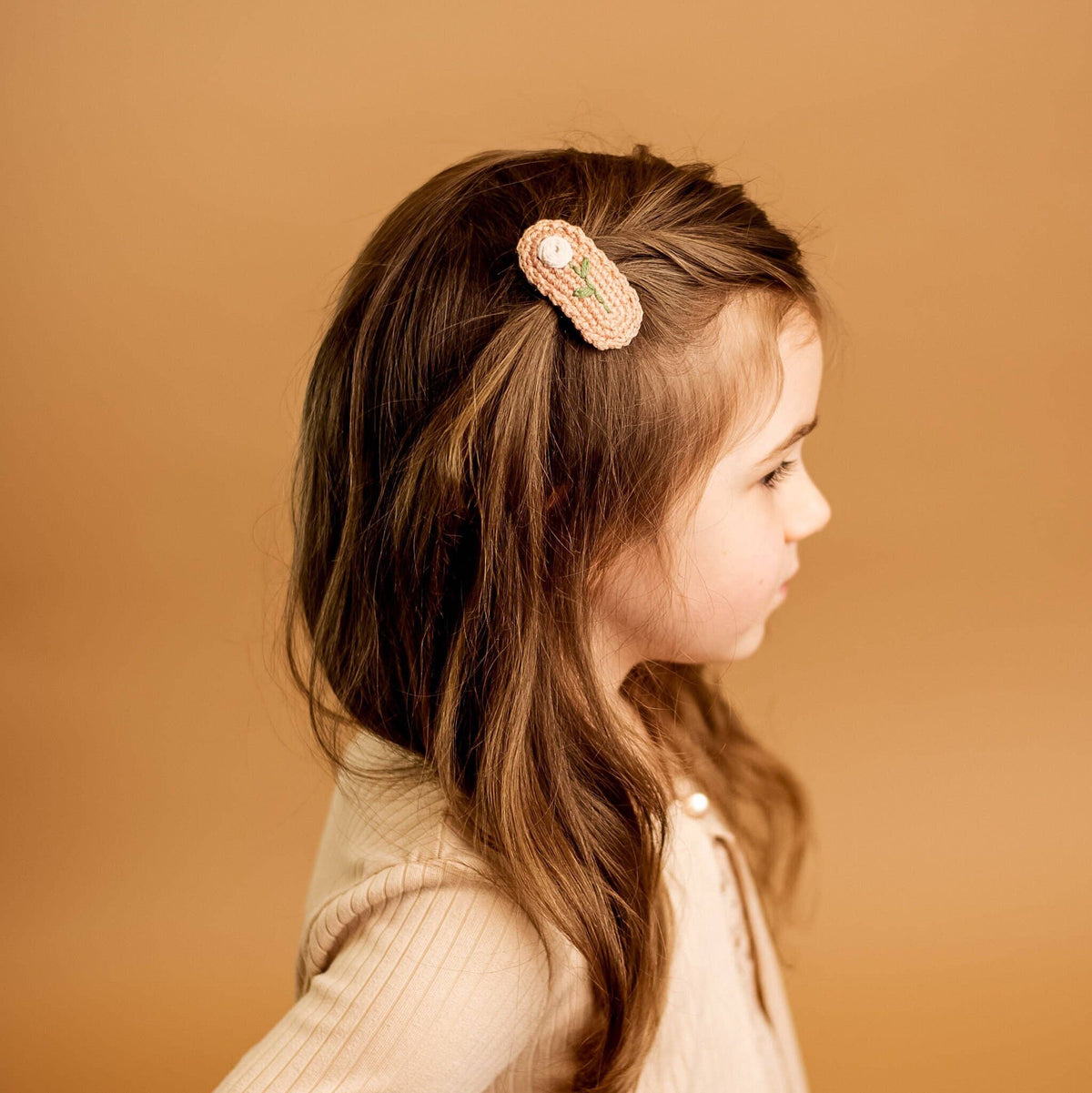 Hemsin Atelier - Rose Hair Clips - Baby Dill