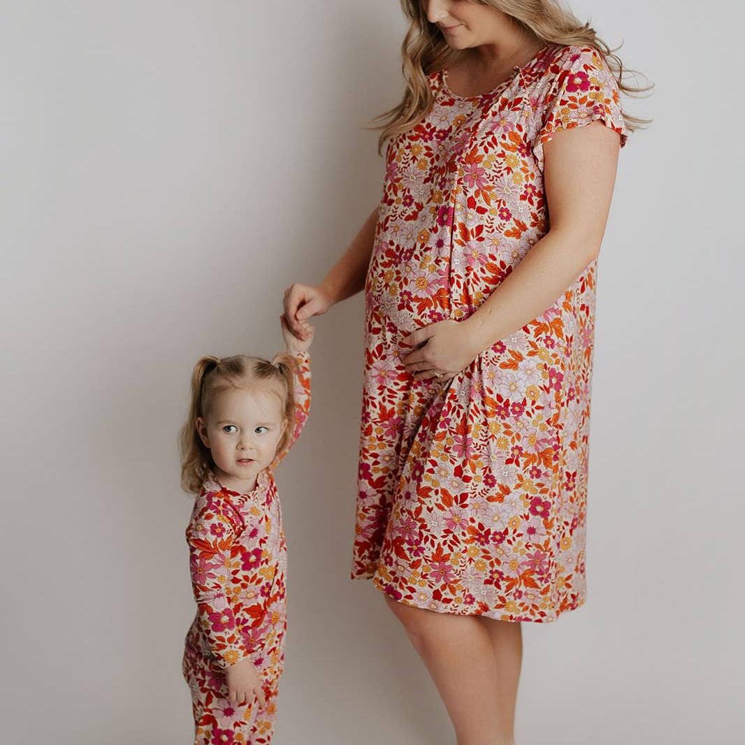 Maternity Mommy Labor and Delivery/ Nursing Gown