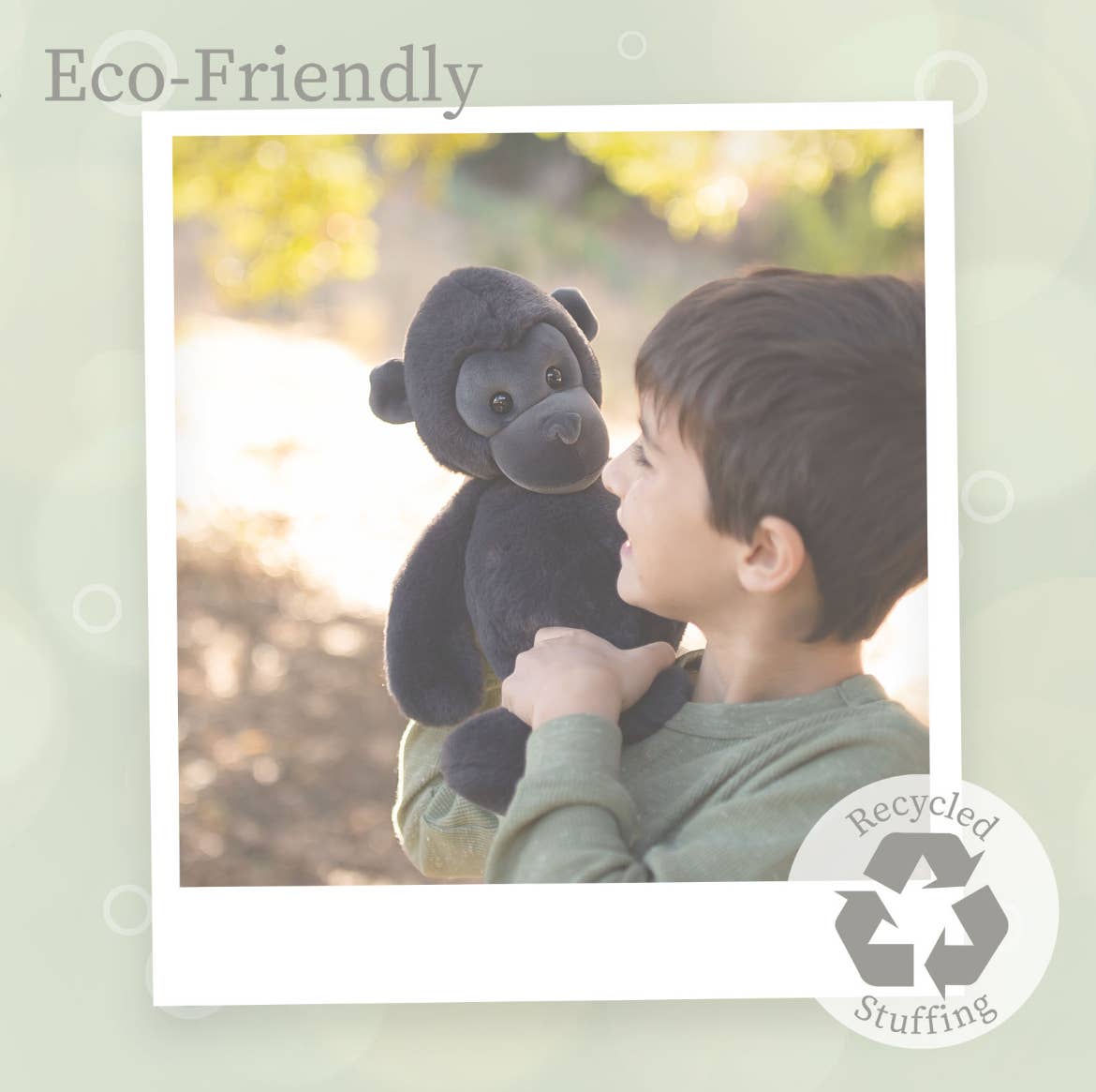 Gaga Gorilla Plush Stuffie - Baby Dill