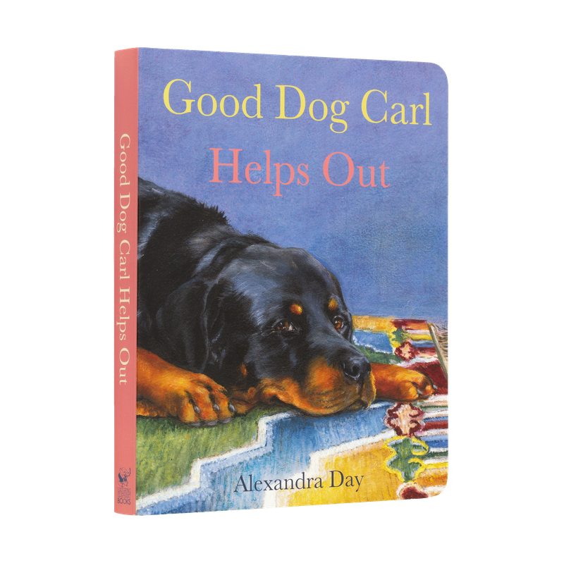 Good Dog Carl Helps Out Board Book