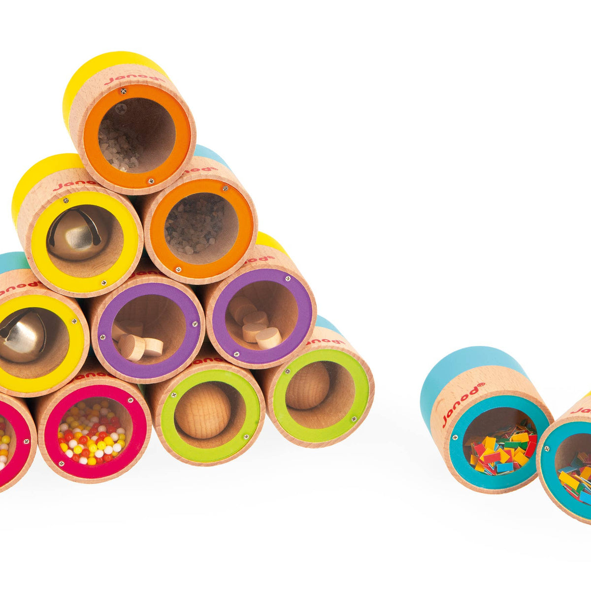 Wood Sensory Sound Memory Game