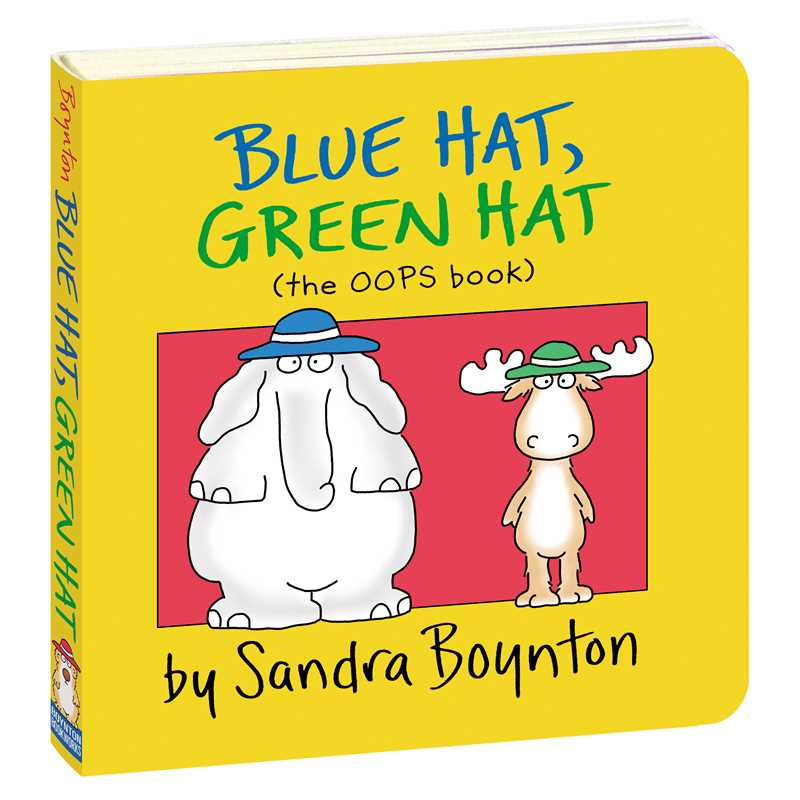 Simon & Schuster - Blue Hat, Green Hat by Sandra Boynton - Baby Dill