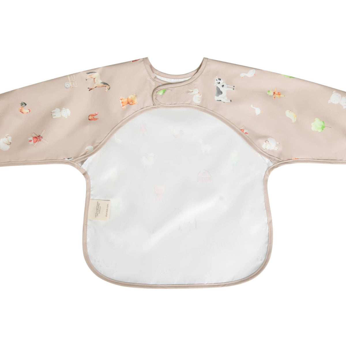 Smock Bib for Baby & Toddler Long Sleeve - Baby Dill