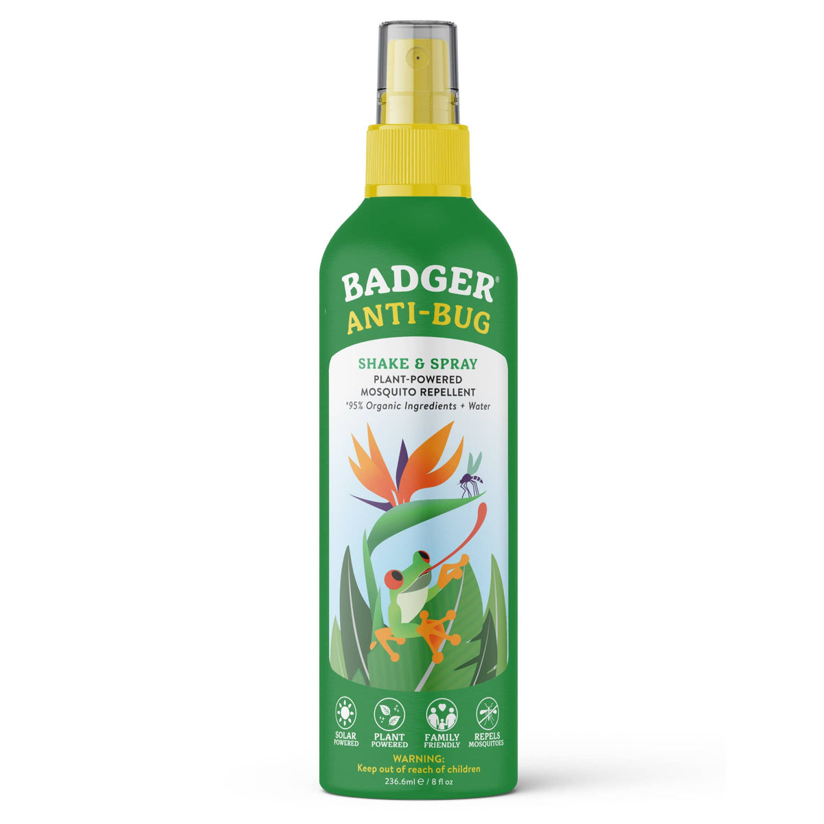 Badger Bug Spray, Mosquito Repellent, Organic & Deet-Free - Baby Dill