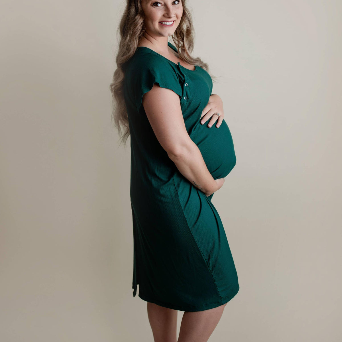 Maternity Mommy Labor and Delivery/ Nursing Gown