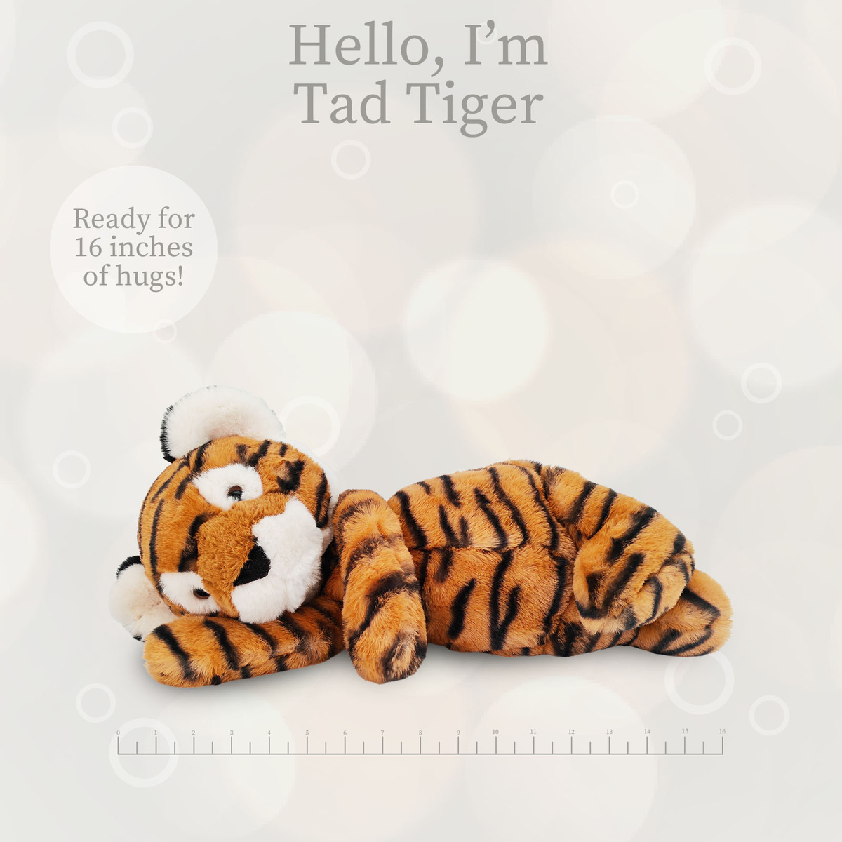 Lushee Tad Tiger Plushie