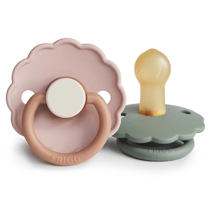 FRIGG Daisy Natural Rubber Pacifier 2pk