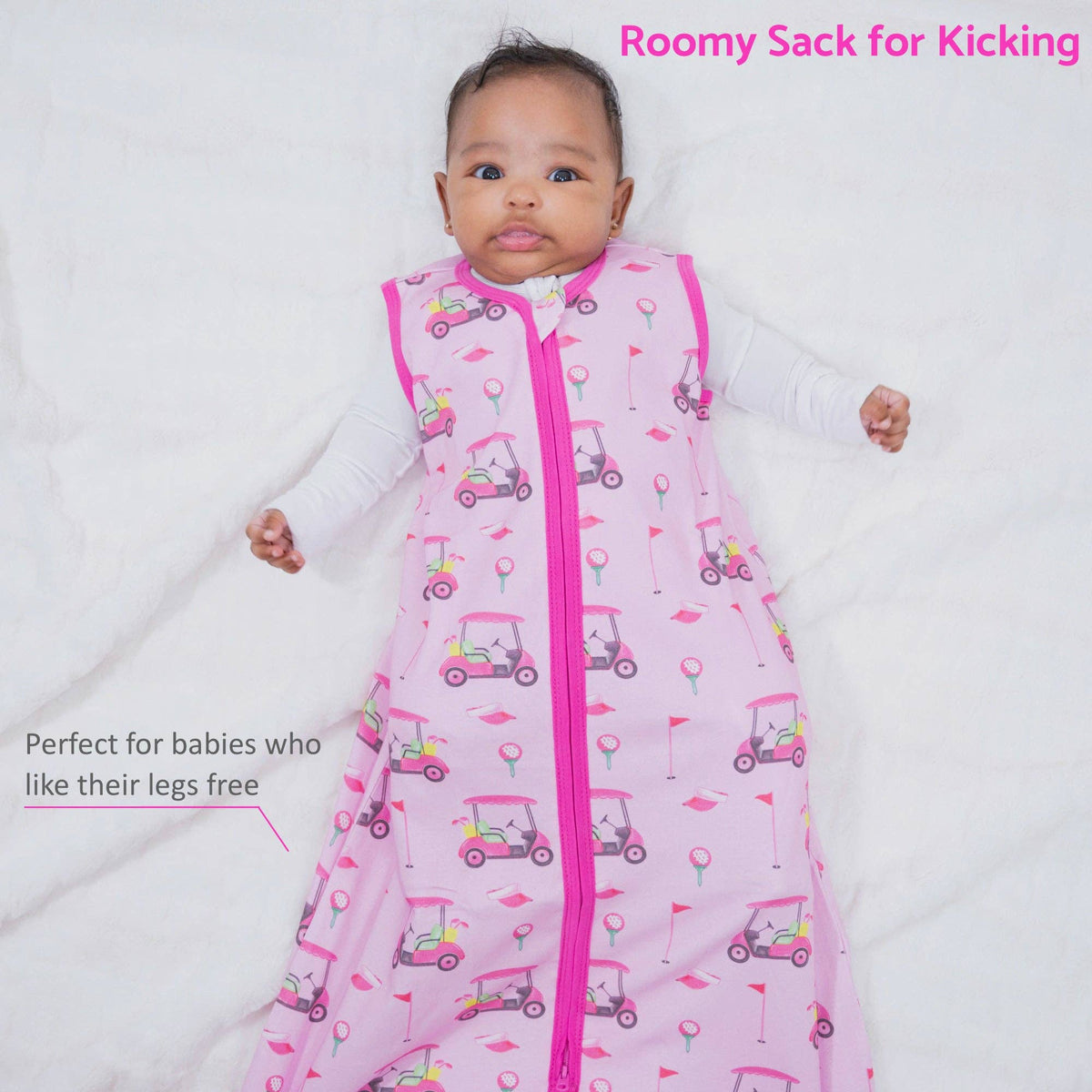 Organic Cotton Sleep Sack 0.5 TOG Lil Miss Birdie