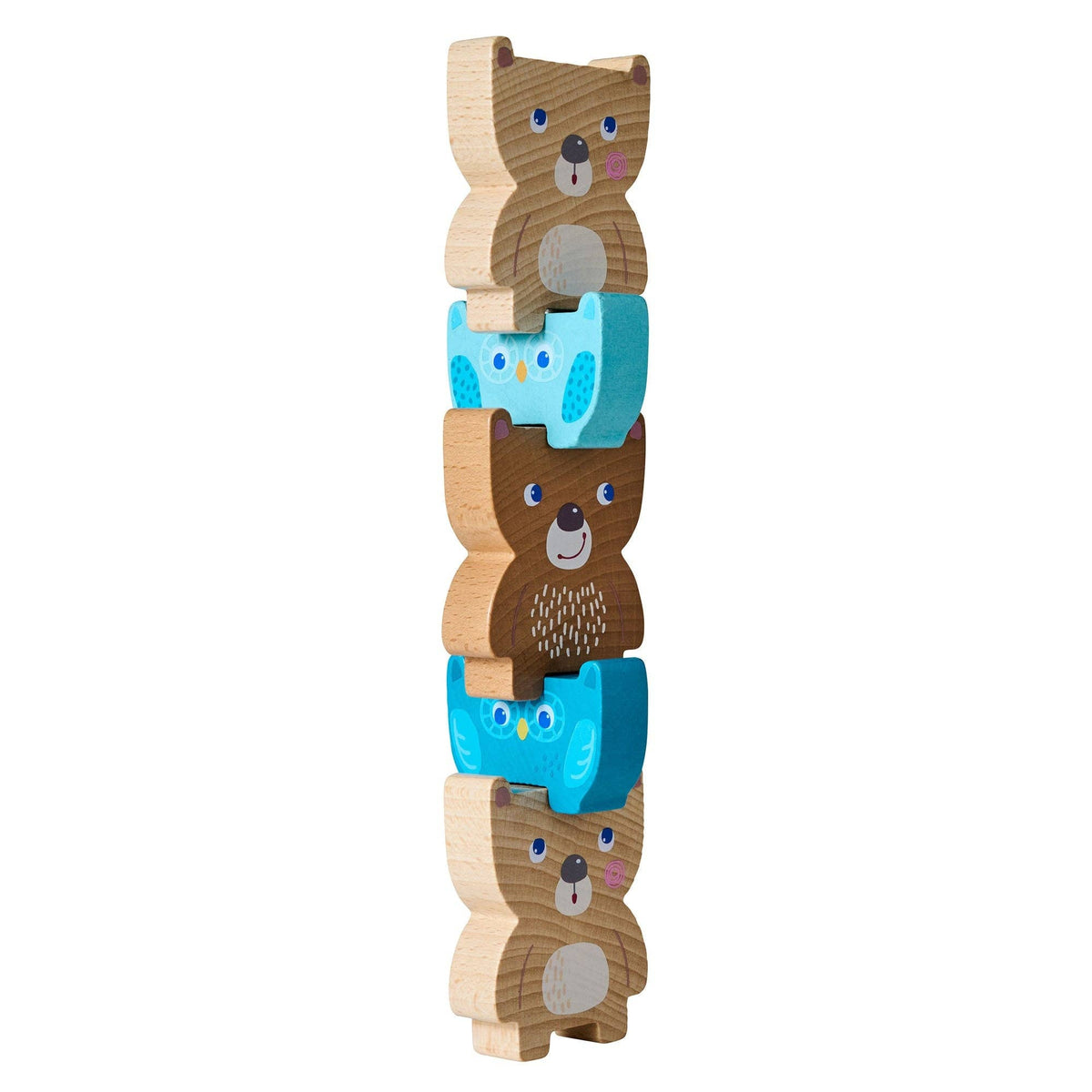 Wooden Forest Friends Stacking Toy