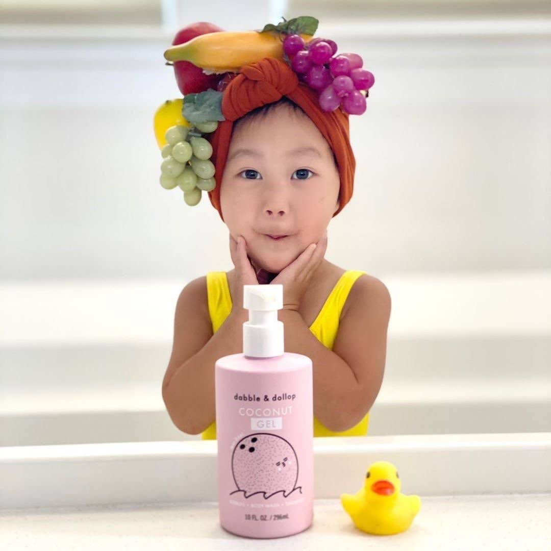 All-Natural Coconut Shampoo, Body Wash &amp; Bubbles