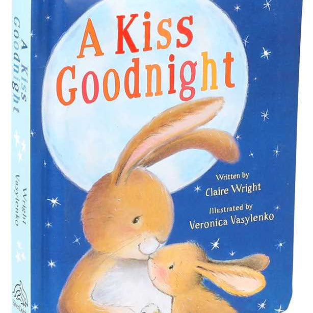 Kiss Goodnight Board Book - Baby Dill