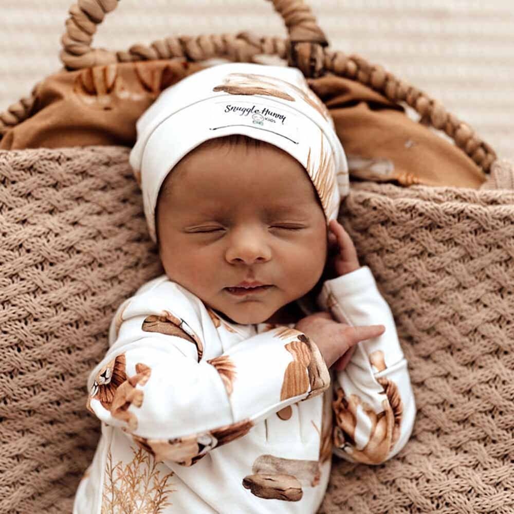 Lion Organic Growsuit - Baby Dill