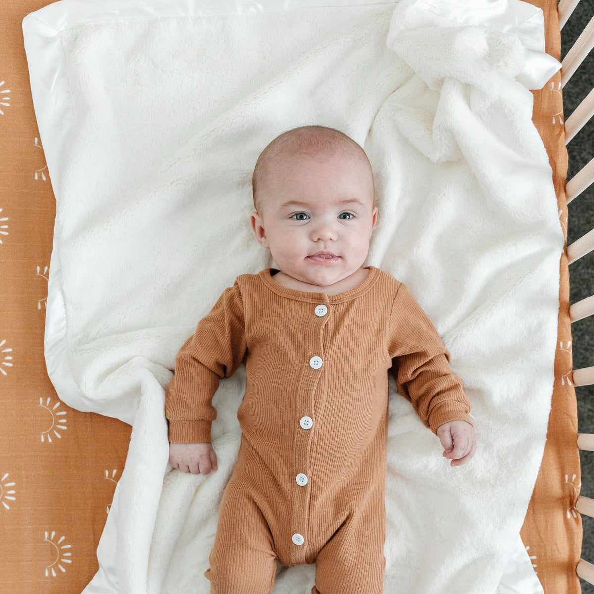 Satin Border Mini Blankets - Baby Dill