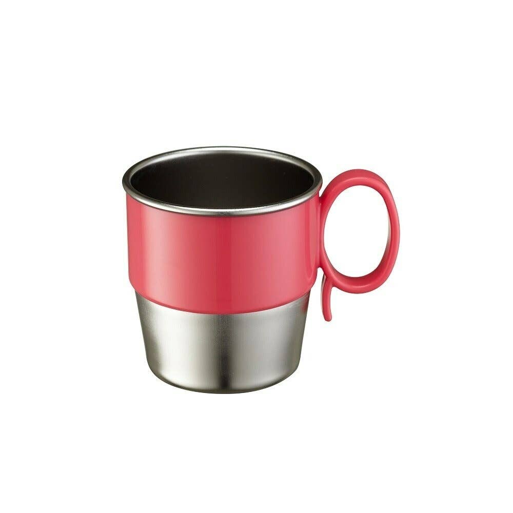 9oz Stainless Steel Toddler Kid Cup w/ Handle -Training Cup