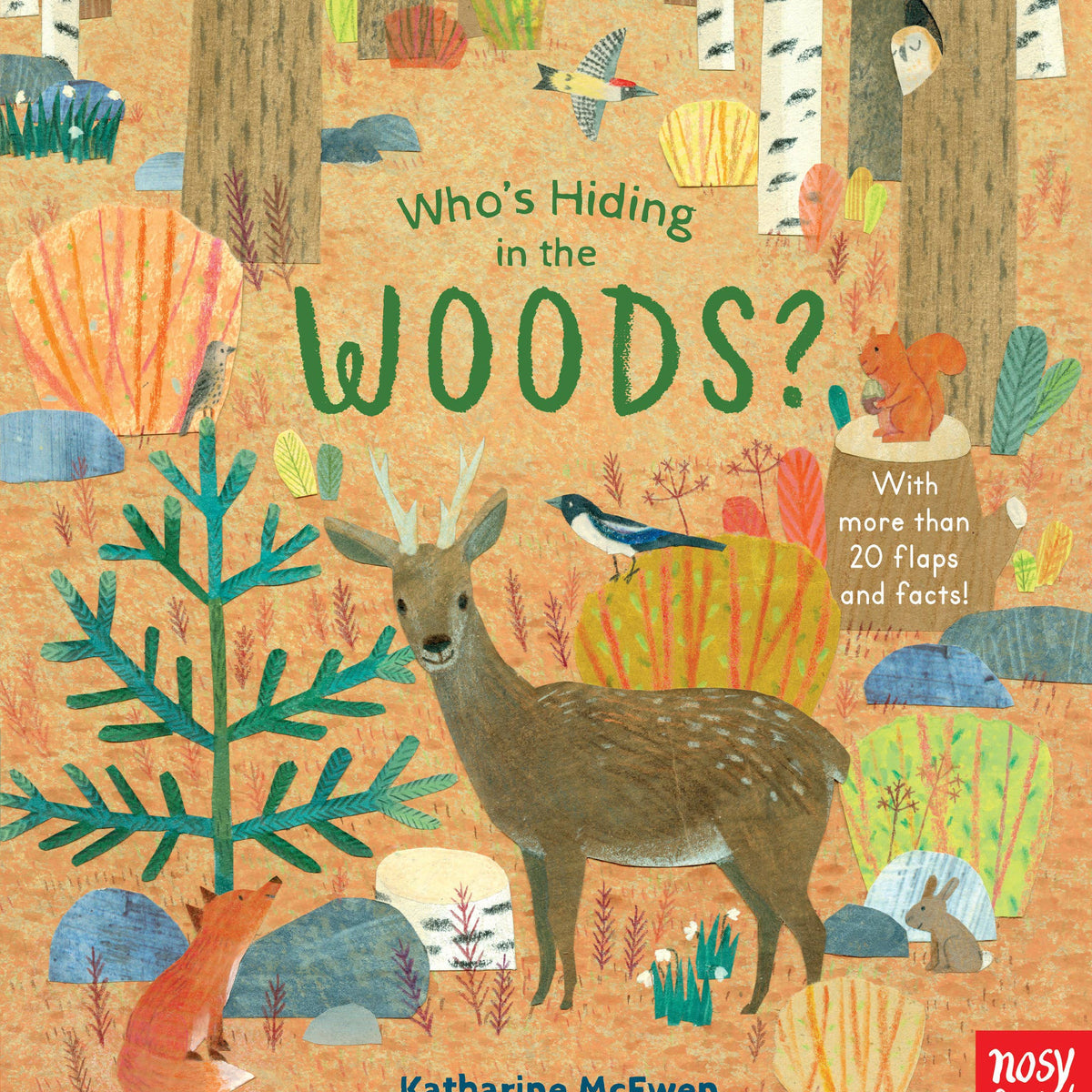 Who's Hiding in the Woods? Lift the Flap Book