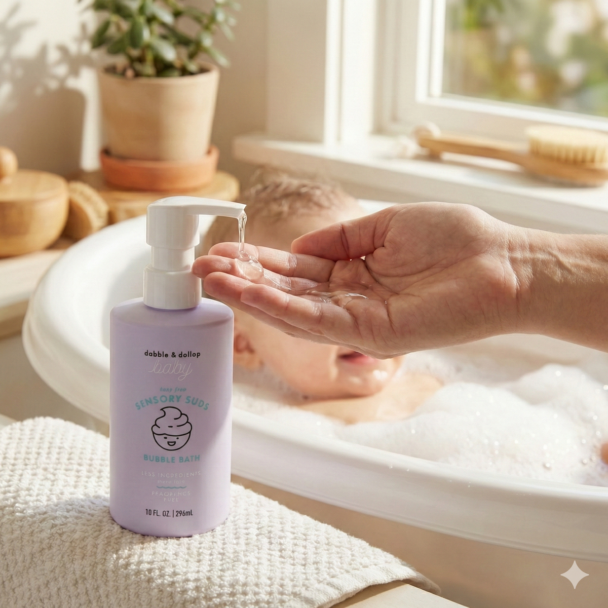 Dabble & Dollop® - Sensory Suds™ Bubble Bath - Baby Dill