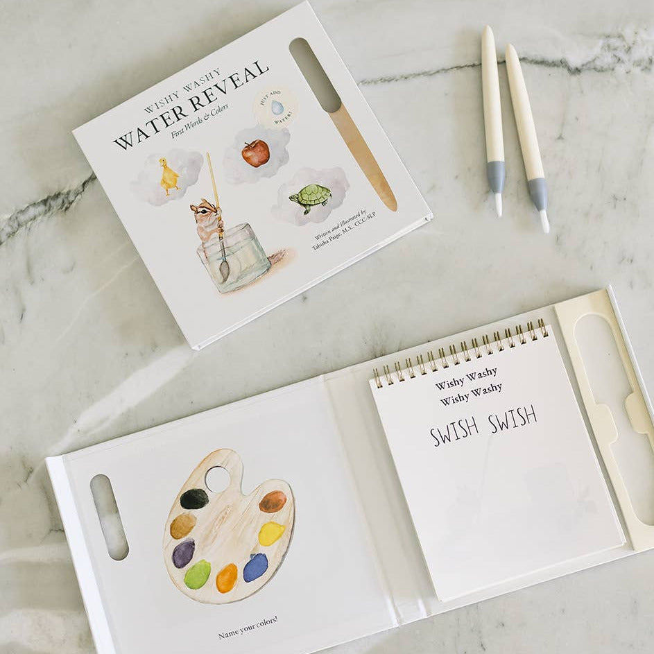 Wishy Washy Water Reveal Water Paint Edition - Baby Dill