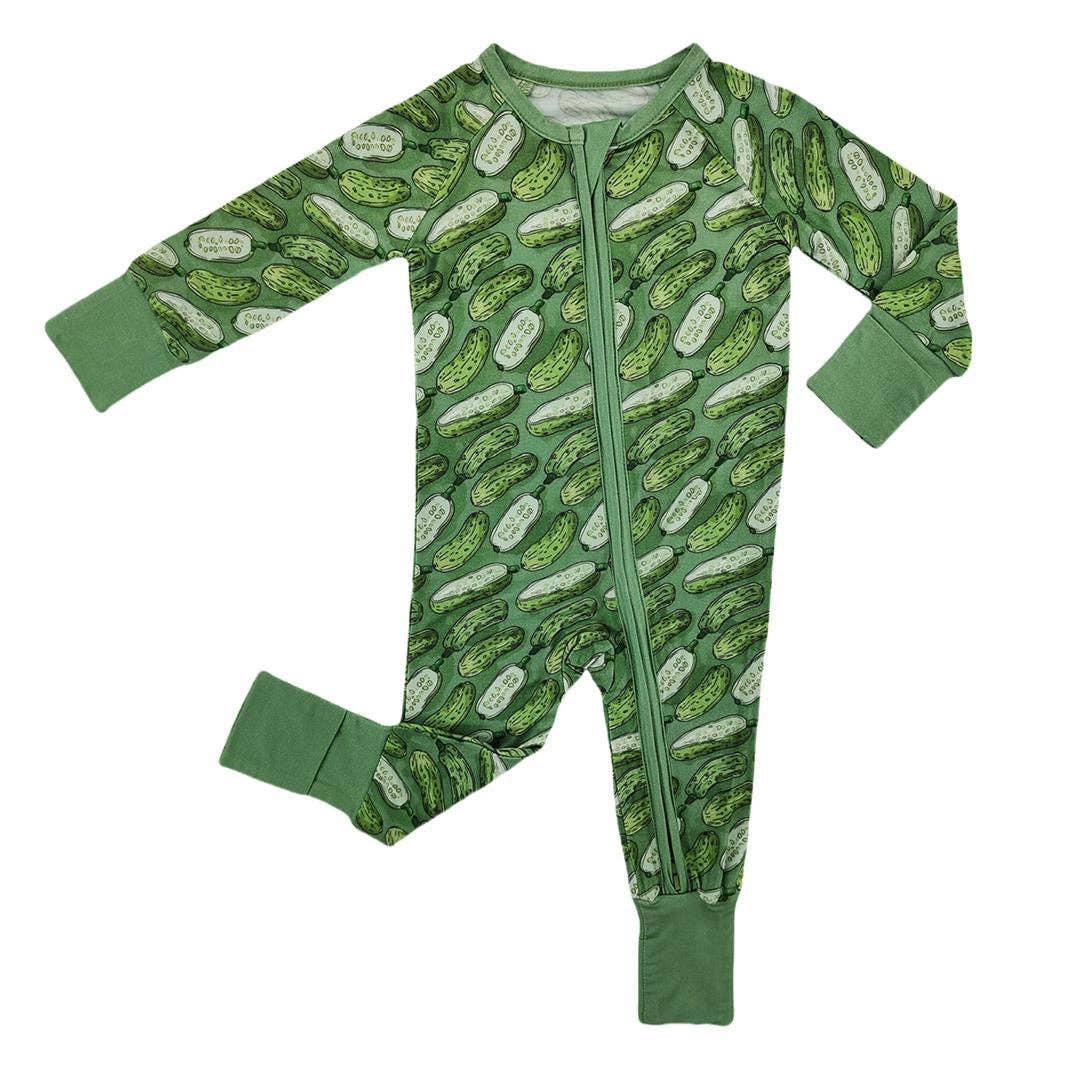Pickle Bamboo Sleeper - Baby Dill